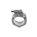 ALUMINUM COUPLER 4", ALL-IN-ONE, BOLT-ON, SPLIT WHITE GASKET