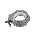 ALUMINUM COUPLER 4", ALL-IN-ONE, BOLT-ON, SPLIT WHITE GASKET