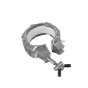 ALUMINUM COUPLER 4", ALL-IN-ONE, BOLT-ON, SPLIT WHITE GASKET