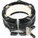 COMPOSITE COUPLER 4", A1 BLACK MAXX SOLID GASKET, BOLT ON