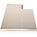 MUD FLAP BRACKET DS FLATBED, 3/16" X 27 3/8" X 16"