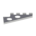 REAR FENDER BRACKET, PASSENGER SIDE MIDDLE