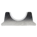 SADDLE ALUMINUM, FRAMELESS CUT 4" LONG (REPLACES PART# 11000121-4.1)