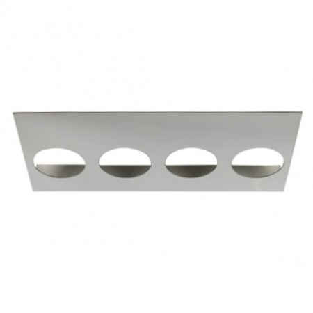 STAINLESS PANEL, DRIVER SIDE, 4 LARGE LIGHTS