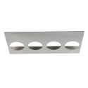 STAINLESS PANEL, PASSENGER SIDE, 4 LARGE LIGHTS