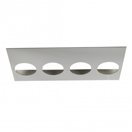 STAINLESS PANEL, PASSENGER SIDE, 4 LARGE LIGHTS