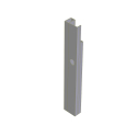 VERTICAL, OUTER, FLATBED, PS FULL REAR END, 102 WIDE