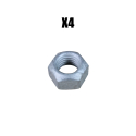 VIBRATOR KIT, 12" CROSSMEMBER SPACING, AIR (ALUMINUM)