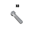VIBRATOR KIT, 12" CROSSMEMBER SPACING, AIR (ALUMINUM)