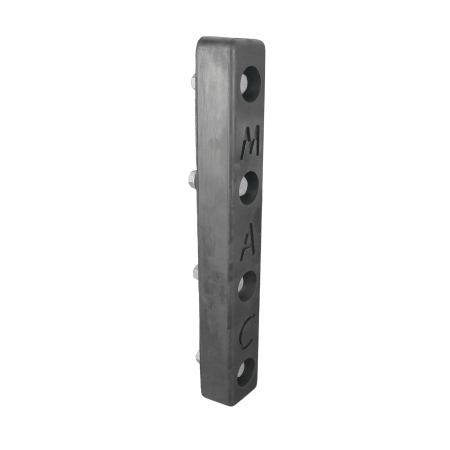 DOCK BUMPER ASSEMBLY, 16" BUMPER
