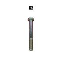 DOCK BUMPER ASSEMBLY, 8" BUMPER
