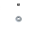 DOCK BUMPER ASSEMBLY, 8" BUMPER
