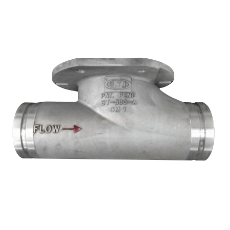 HOPPER TEE ALUMINUM 5X4 SIPHON FLOW