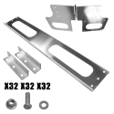 BOLT-ON TOOLBOX MOUNTING KIT/BRACKET ASSEMBLY, FLATBED FRAME MOUNT FOR 24" X 24" X 60"