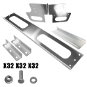 BOLT-ON TOOLBOX MOUNTING KIT/BRACKET ASSEMBLY, FLATBED FRAME MOUNT FOR 24" X 24" X 60"