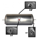 AIR TANK, 9.5" x 27-1/2" MOUNT, ALUMINUM 1550 IN3