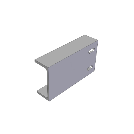 CHANNEL, AIR TANK ALUMINUM 7-1/4"