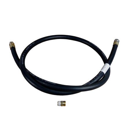 BRAKE HOSE ASSEMBLY, 1/2" X 76" WITH 3/8 MPT SWIVELS ENDS