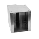 CONTROL BOX TAPERED (PLAIN) TOWER 15 1/2" H X 11 1/2" X 12" ALUMINUM