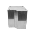 CONTROL BOX TAPERED (PLAIN) TOWER 15 1/2" H X 11 1/2" X 12" ALUMINUM