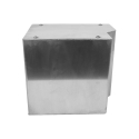 CONTROL BOX TAPERED (PLAIN) TOWER 15 1/2" H X 11 1/2" X 12" ALUMINUM