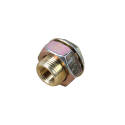BRASS, BULKHEAD 3/8", CHASSIS STANDARD, LARGE NUT
