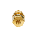 BULKHEAD FITTING 1/8" BRASS, 1/8 IT TO 5/8-18 OT