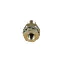 BULKHEAD CONNECTOR BHC-1/4-18 IT TO 3/4-16 OT (1-1/2" LG)