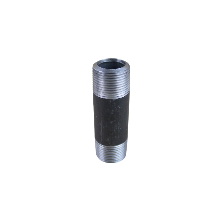 NIPPLE, 1" X 4" LONG HW BP, SCHEDULE 80, ASTM A53 TYPE F, 1200PSI