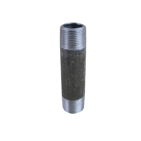 NIPPLE, 1" X 5" LONG HW BP, SCHEDULE 80 ASTM A53 TYPE F, 1200 PSI