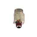 PTC STRAIGHT BRASS, 3/8" X 1/8" MALE CONNECTOR