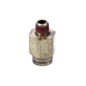 PTC STRAIGHT BRASS, 3/8" X 1/8" MALE CONNECTOR