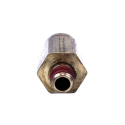 PTC STRAIGHT BRASS, 3/8" X 1/8" MALE CONNECTOR