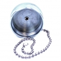 DUST CAP, 1-1/4" WITH CHAIN