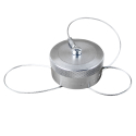DUST CAP, 1-1/4" WITH CHAIN