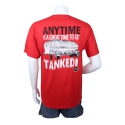 T-SHIRT TANKER RED 4X "CLEARANCE"