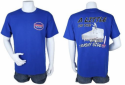 T-SHIRT TRASHY ROYAL BLUE 4X