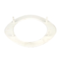 GASKET WHITE, 6" BOTTOM DROP HOPPER TEE