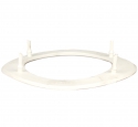 GASKET WHITE, 6" BOTTOM DROP HOPPER TEE