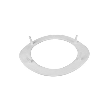 GASKET WHITE, 6" BOTTOM DROP HOPPER TEE