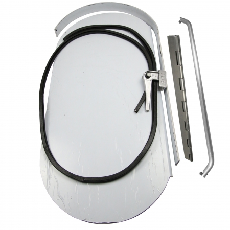 ALUMINUM BULKHEAD MANDOOR KIT (K-MANDOOR-DUMP)