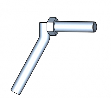 HANDLE ASSEMBLY, COAL DOOR LOCK
