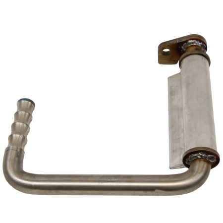 GATE LATCH ASSEMBLY, FOR MANUAL SHEET & POST MOVING FLOOR, STAINLESS W/ BRASS BUSHING