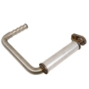 GATE LATCH ASSEMBLY, FOR MANUAL SHEET & POST MOVING FLOOR, STAINLESS W/ BRASS BUSHING