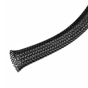 BLACK PLASTIC MESH-CHAINGUARD (SOLD BY THE FOOT) 180 FOOT ROLL