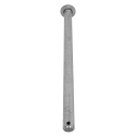 PIN, 7/8" X 15" ZINC, OVERSLUNG SIDE SWING GATE