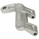 CASTING HINGE PASSENGER SIDE, OVERSLUNG, SMOOTH SIDE, SHEET & POST, GROUND CONTROL