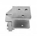 DRIVER SIDE DUMP OVERSLUNG HINGE, FABRICATED, INTERCHANGEABLE WITH 23700090 CASTING