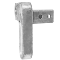 OVERSLUNG GROUND CONTROL HINGE, DRIVER SIDE FOR AIR OPERATED GROUND CONTROL