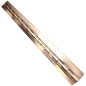 REVERSE PIANO PANEL HINGE 5", ALUMINUM CONTINUOUS 88" LONG, 1/2" STAINLESS STEEL PIN *WALKERS ONLY*